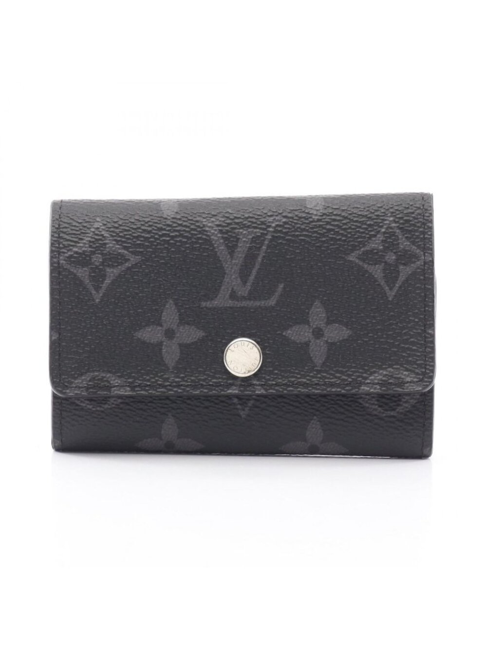 Louis Vuitton Key Case Multicles 6 Monogram Eclipse Key Holder
